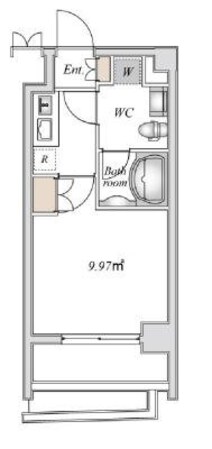 エスティメゾン登戸の物件間取画像